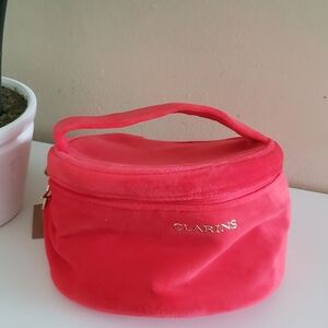 CLARINS NWT Velvlet Travel/ Cosmetic Bag - O/S